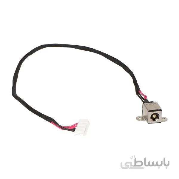 سوکت شارژ لپ تاپ کد 5076 ا DC jack connector replacement