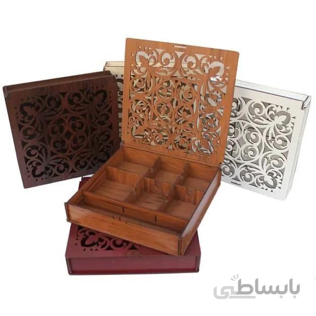 جعبه پذیرایی مدل مینیاتوری مشبک (کد2)