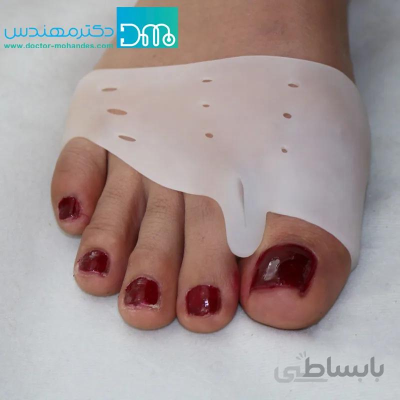 پد متاتارسال ژله ای همراه با لا انگشتی سما طب