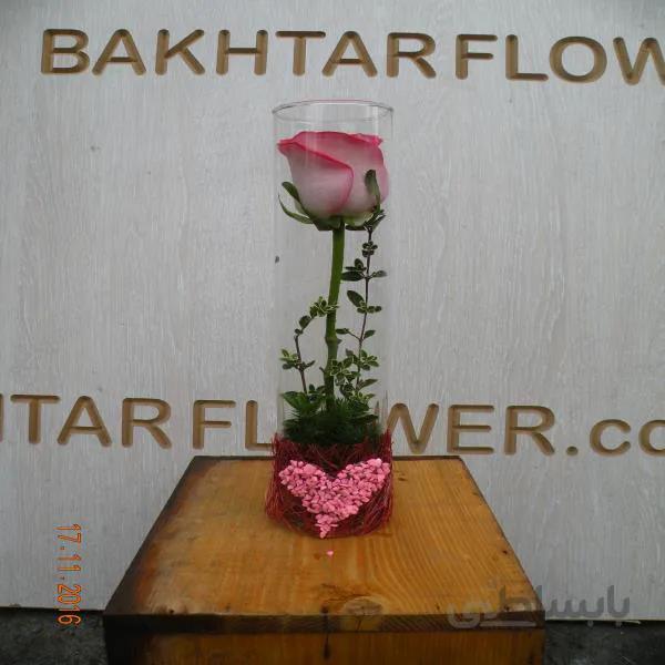 شیشه گل تک شاخه