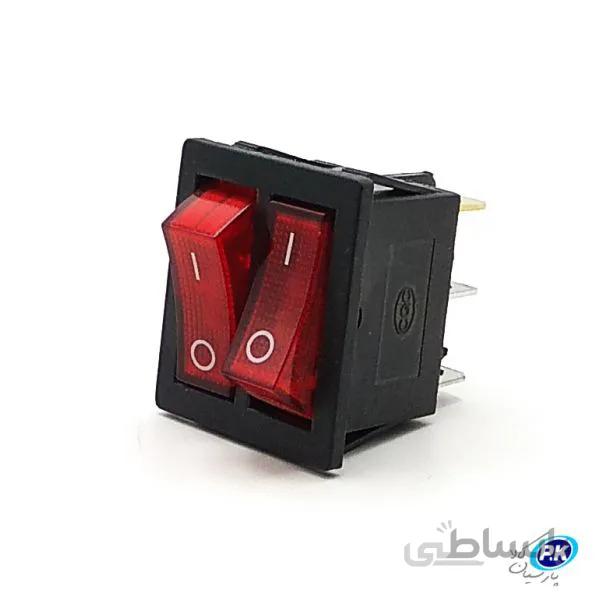کلید شاسی تعمیری دو پل چراغ دار