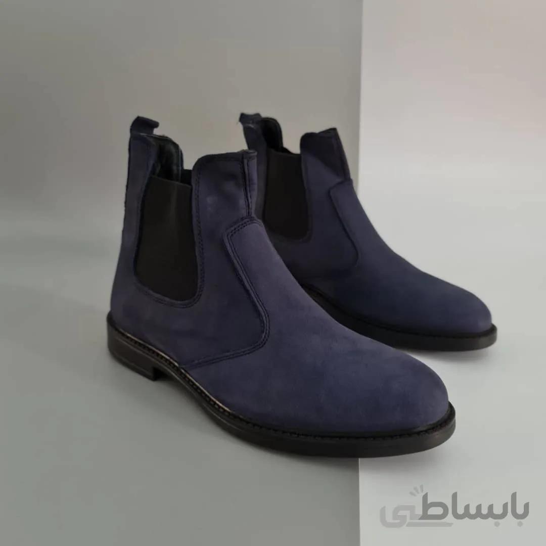 نیم بوت ساده بغل کش جیر kb112