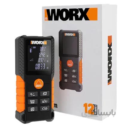 متر لیزری ورکس 100 متری مدل WX089 ا Laser Meter Worx Model WX70