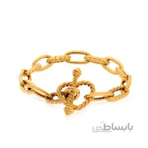 دستبند طلا دیوید یورمن با قفل طرح قلب کد CB460