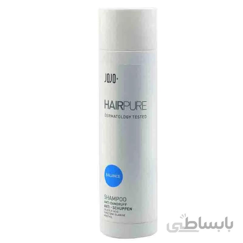 شامپو ضد شوره و التهاب و قرمزی پوست جوجو 250 ميل | Jojo Hairpure Anti-dandruff Shampoo