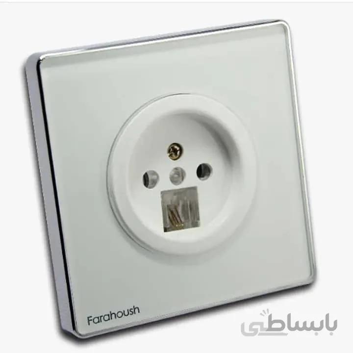 پریز تلفن پلکسی