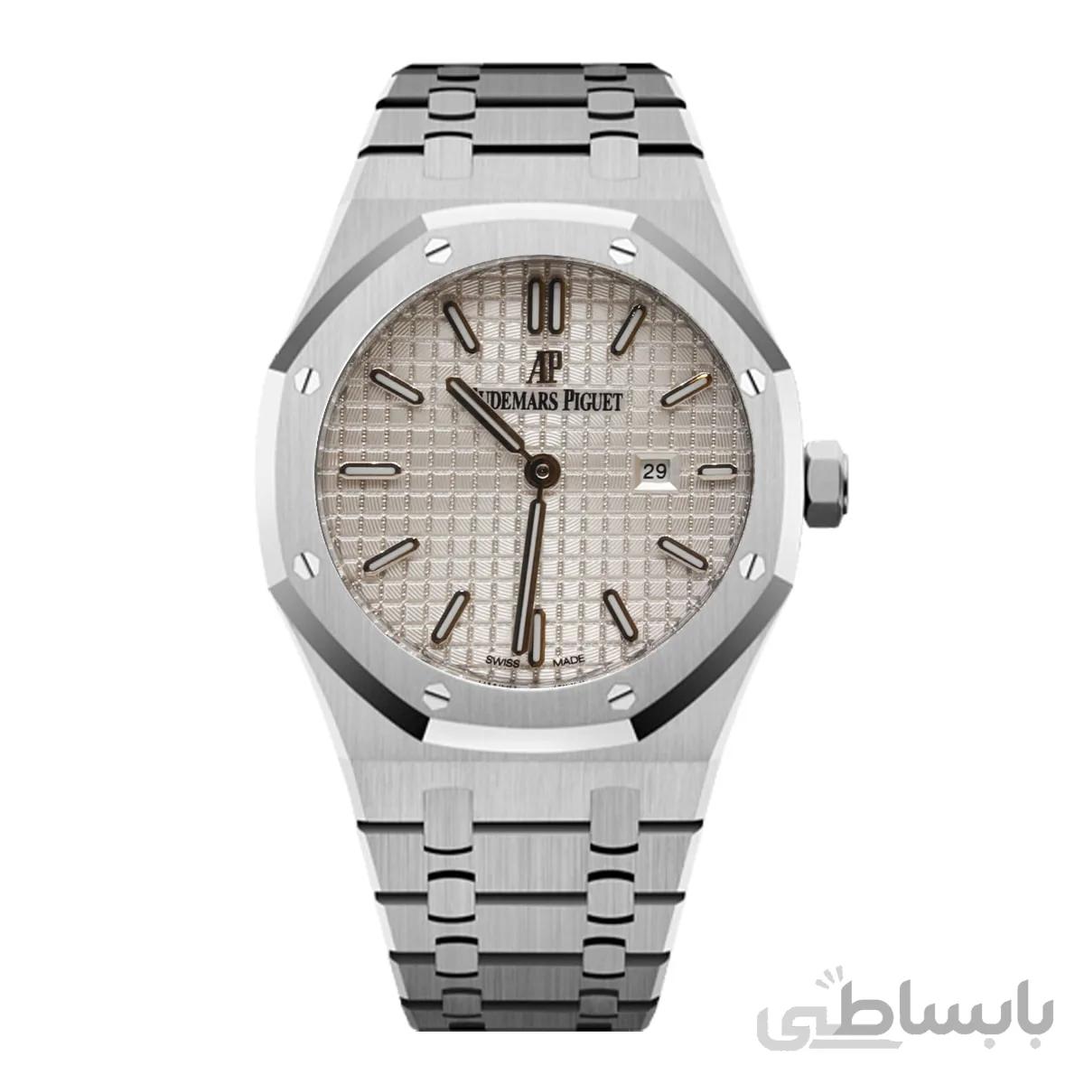 ساعت مچی ای پی خاکستری مدل Audemars Piguet Royal OAK