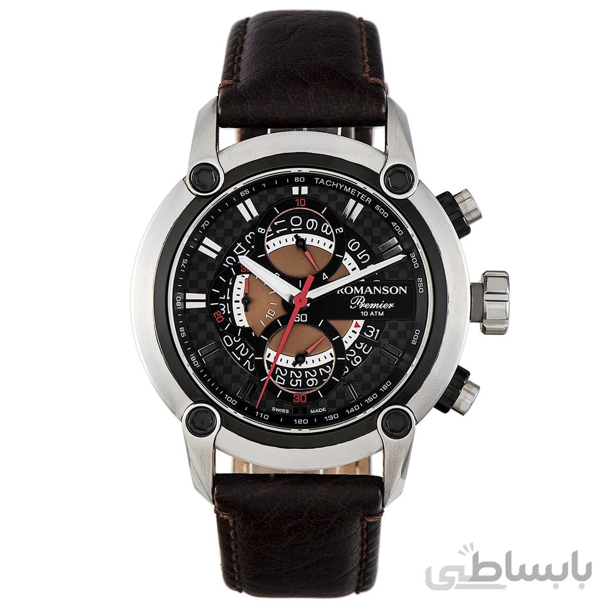 ساعت مچي عقربه اي مردانه رومانسون مدل PL2642HM1DA32W ا Romanson PL2642HM1DA32W Watch For Men