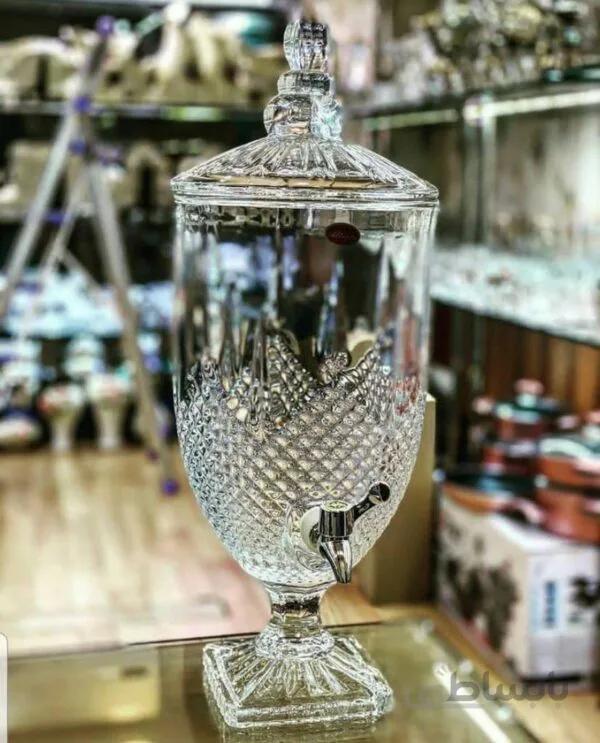 کلمن شیشه ای خارجی (وارداتی) 5لیتری ا کلمن 5لیتری کریستالی خارجی وارداتی