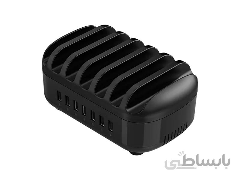 پاور هاب 7 پورت اوریکو Orcio 7 Port USB Smart Desktop Charging Station DUK-7P ا Orcio 7 Port USB Smart Desktop Charging Station DUK-7P