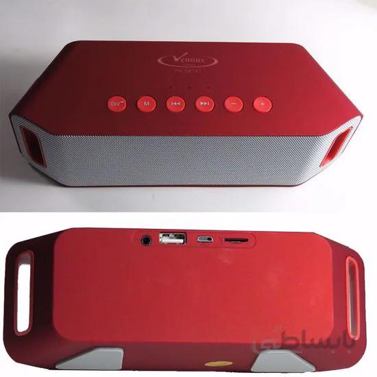 اسپیکر رم و بلوتوث سه باند وانمکس رنگ مشکی Vanmaax Speakers 2032