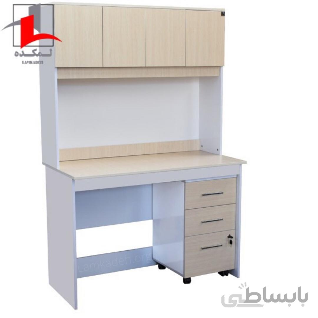 میز تحریر کتابخانه دار لمکده مدل Top Design bz