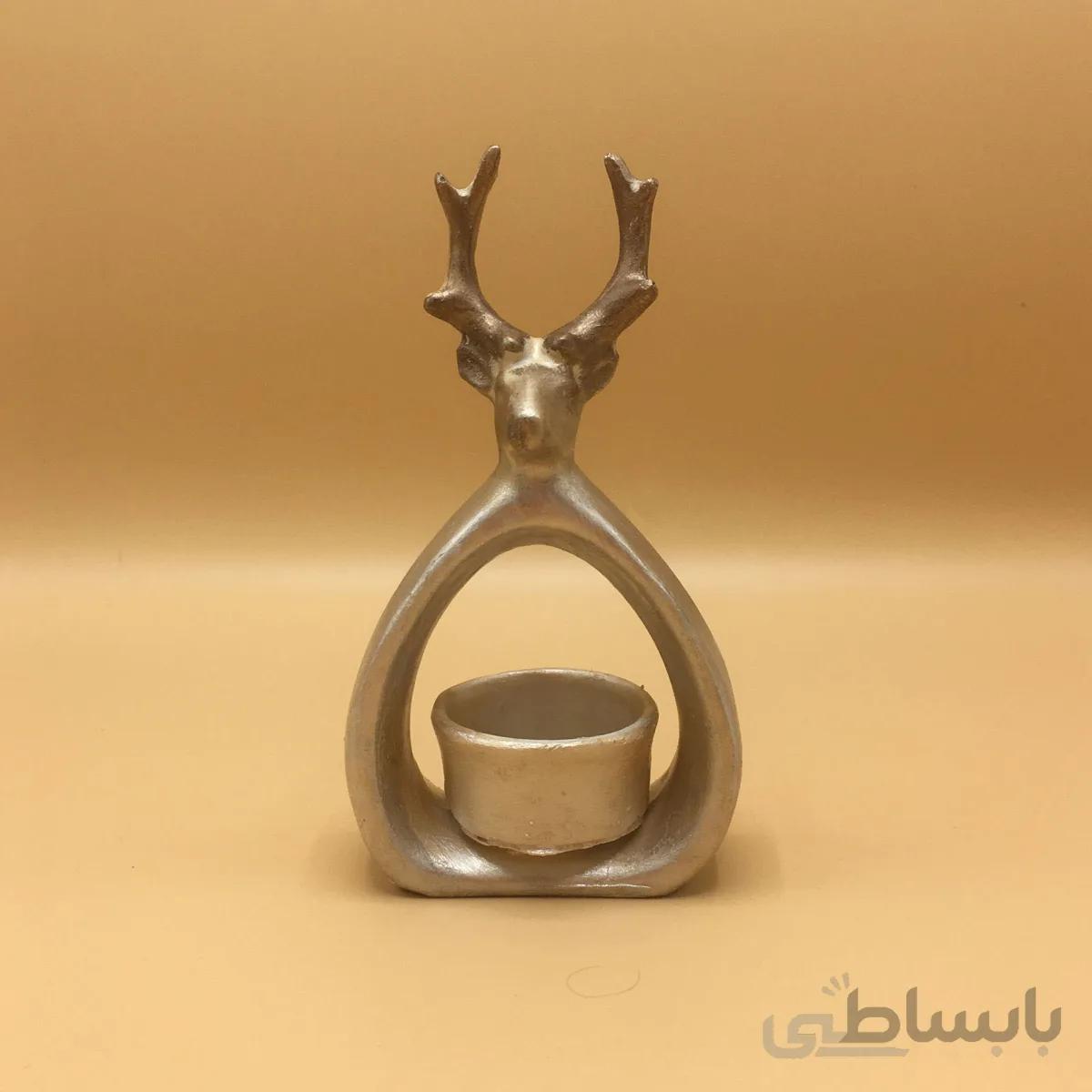 جاشمعی طرح گوزن (کد 98) - تکی - طلایی