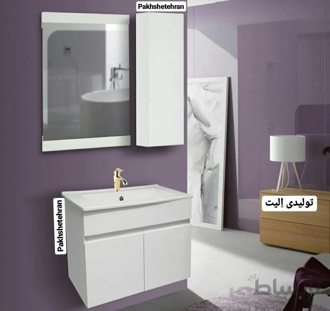 روشویی کابینت دار آنیتا دیواری60 سانت ا روشویی کابینت دار آنیتا دیواری60 سانت