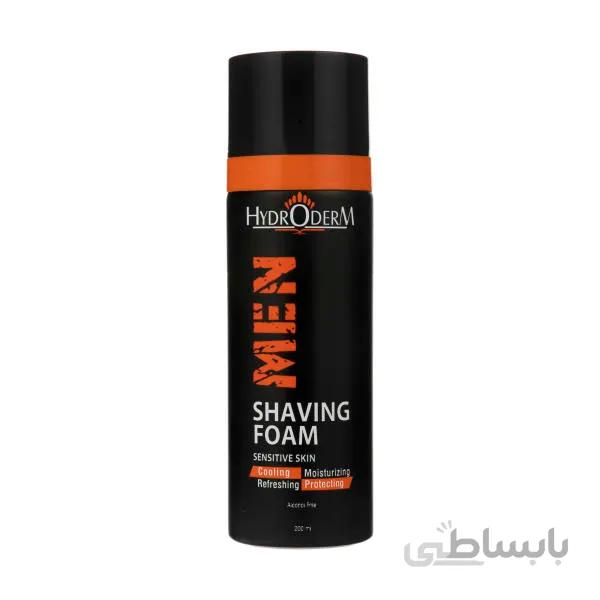 فوم اصلاح صورت آقایان 200 میل هیدرودرم ا Hydroderm Men Shaving Foam 200ml