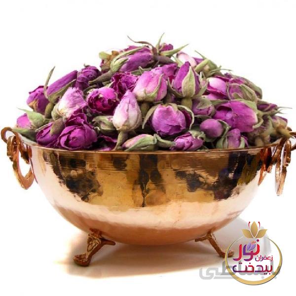 گل محمدی غنچه رضوان بیدخت 100 گرمی