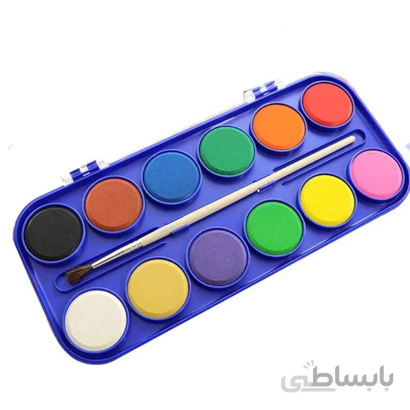آبرنگ 12 رنگ پنتر مدل WC 102