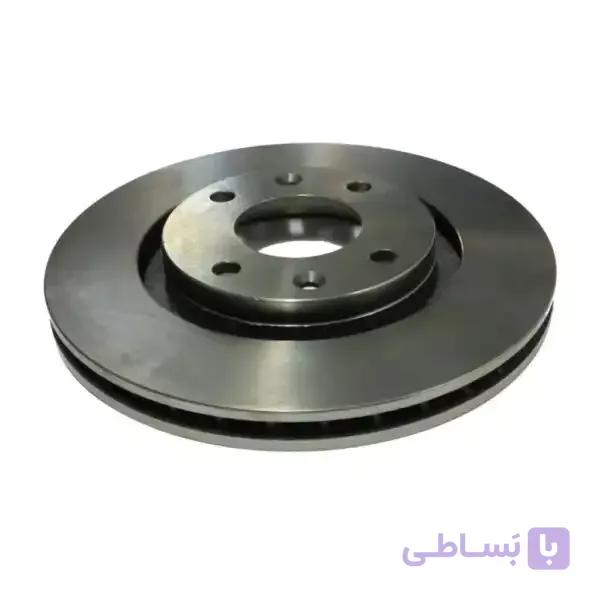 دیسک ترمز چرخ جلو پژو 206 تیپ 2 عظام — تصویر 1