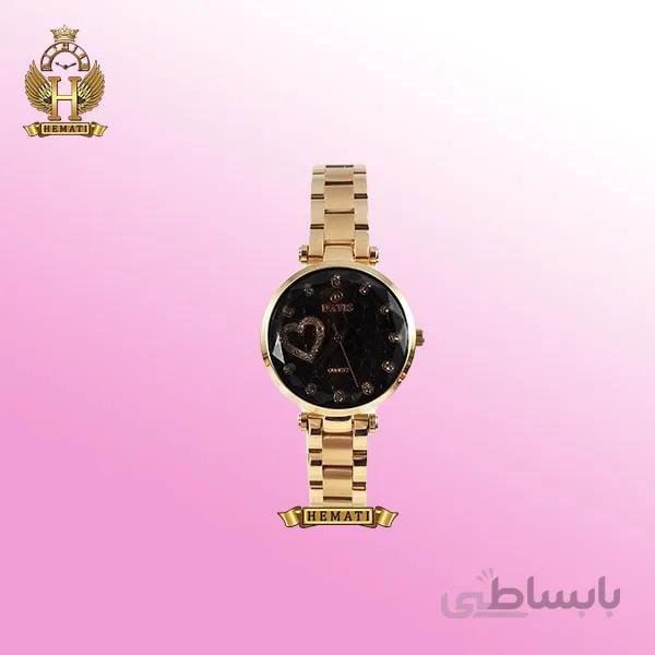 ساعت زنانه داتیس مدل Datis D8463L رزگلد (شیشه کافی)