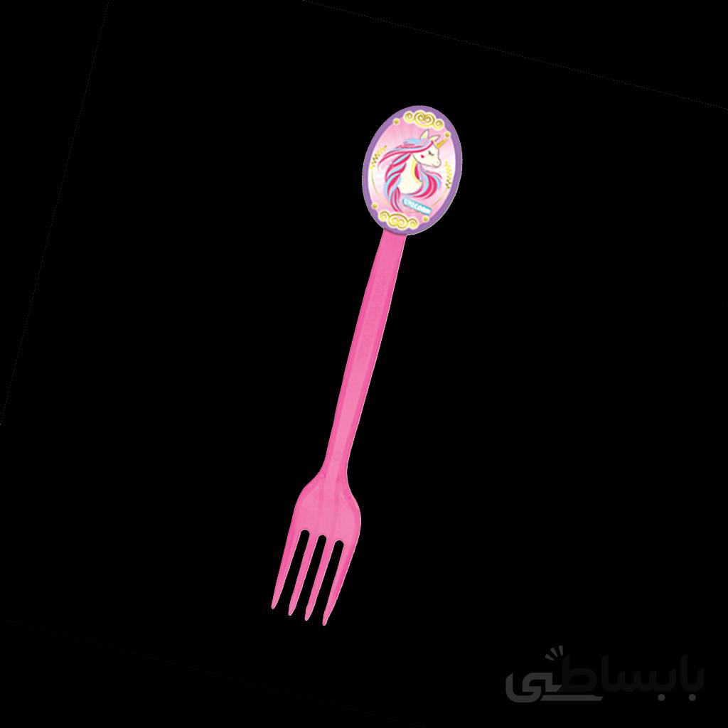 چنگال تم تولد اسب شاخدار