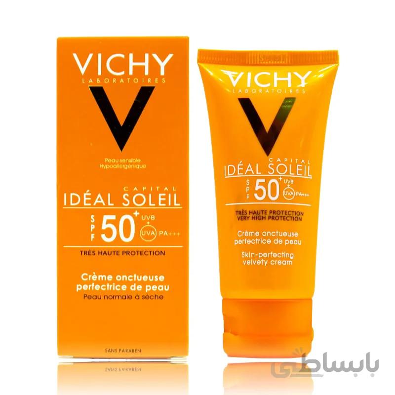 کرم ضد آفتاب بی رنگ ویشی اورجینال مدل VICHY IDEAL SOLEIL