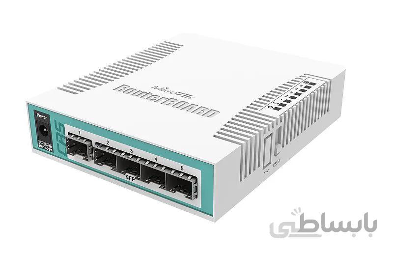 روتر سوئیچ میکروتیک CRS106-1C-5S