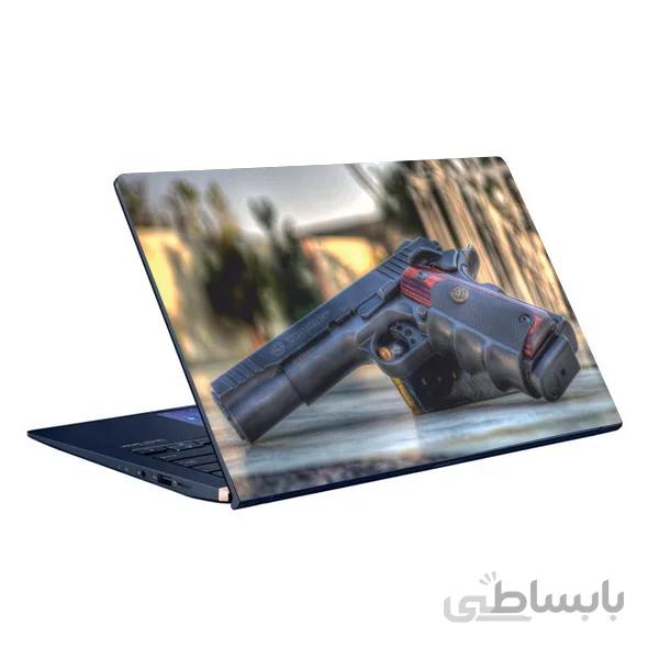 اسکین لپ تاپ طرح Gun کد ۰۱