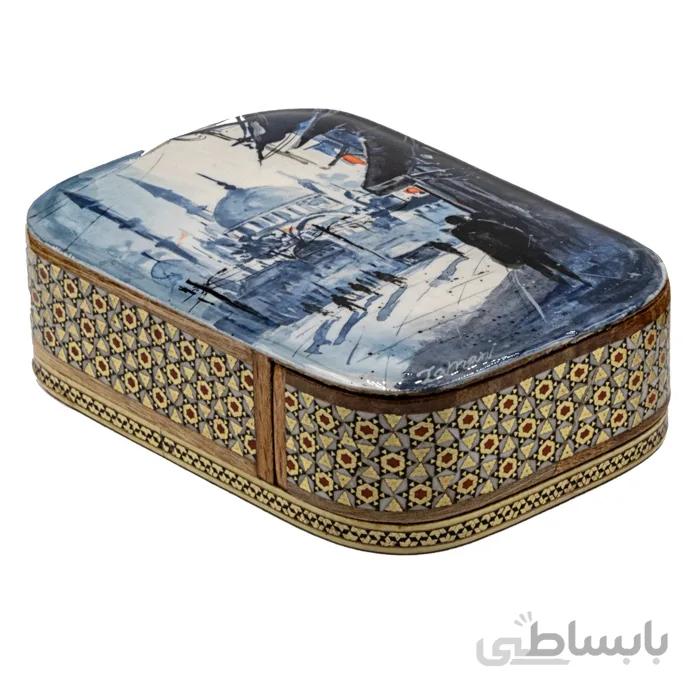 جا کارتی خاتم کاری طرح مسجد کد LN-130