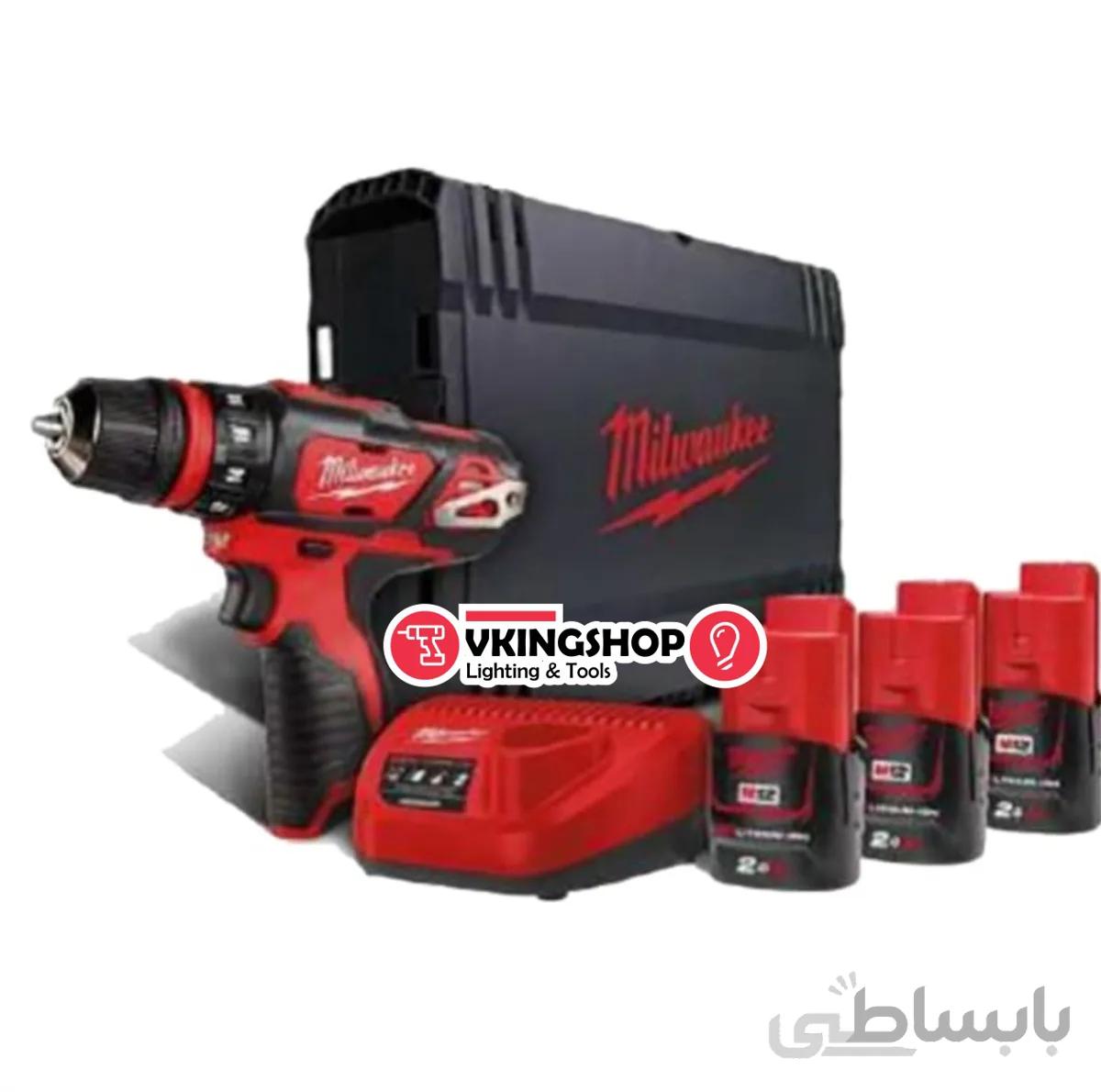دریل شارژی میلواکی مدل M12BDDX-203X