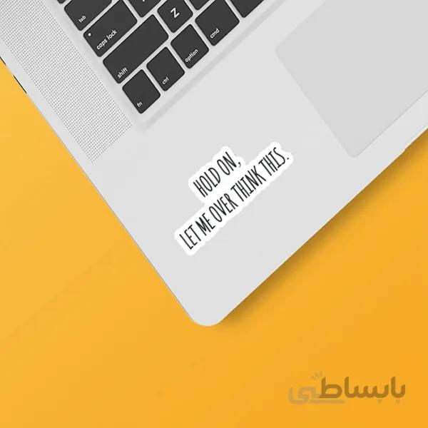 استیکر لپ تاپ طرح دخترونه ۲۵