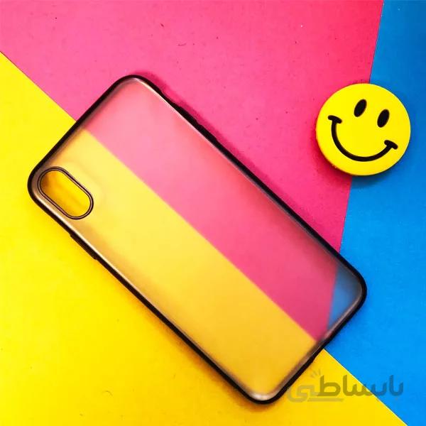 قاب پشت مات ژله ای مشکی ایفون مدل XsMAX