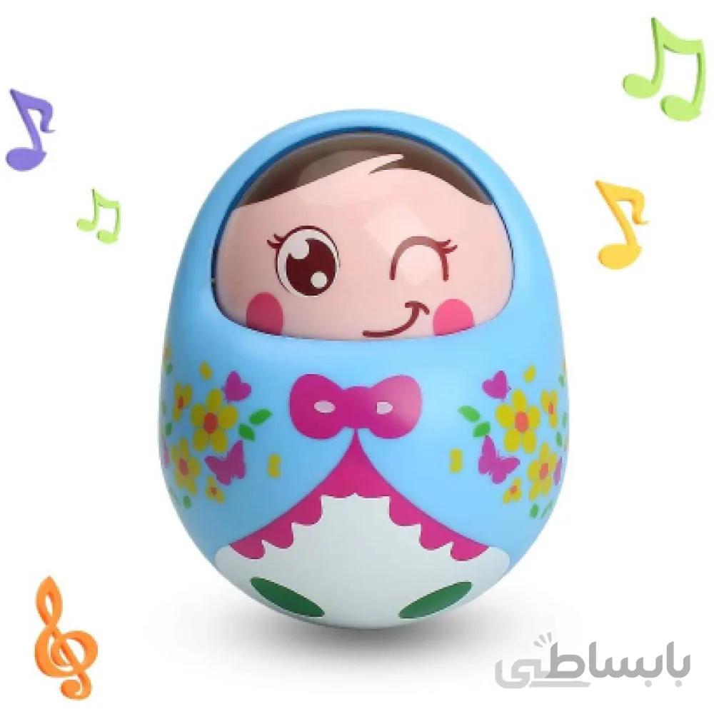 اسباب بازی جغجغه تعادلی هولی تویز طرح عروسک آبی مدل 979 Hola Toys Shaking