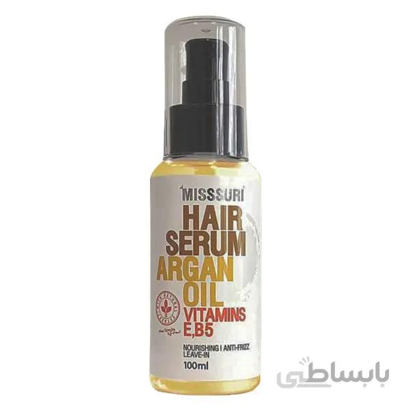 سرم موی روغن آرگان میسوری حجم 100 میلی لیتر