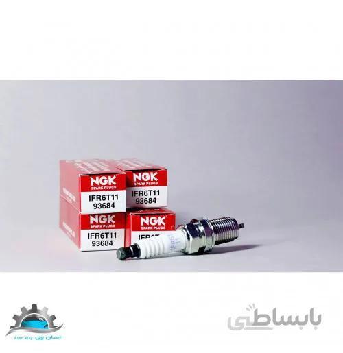 شمع پایه کوتاه ایریدیوم فیلر 11 مدل IFR6T11 ان جی کی NGK (دست 4 عددی)