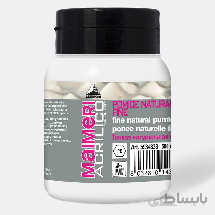 خمیر سنگین یا ضخیم طبیعی متخلخل مایمری (833)_500میل