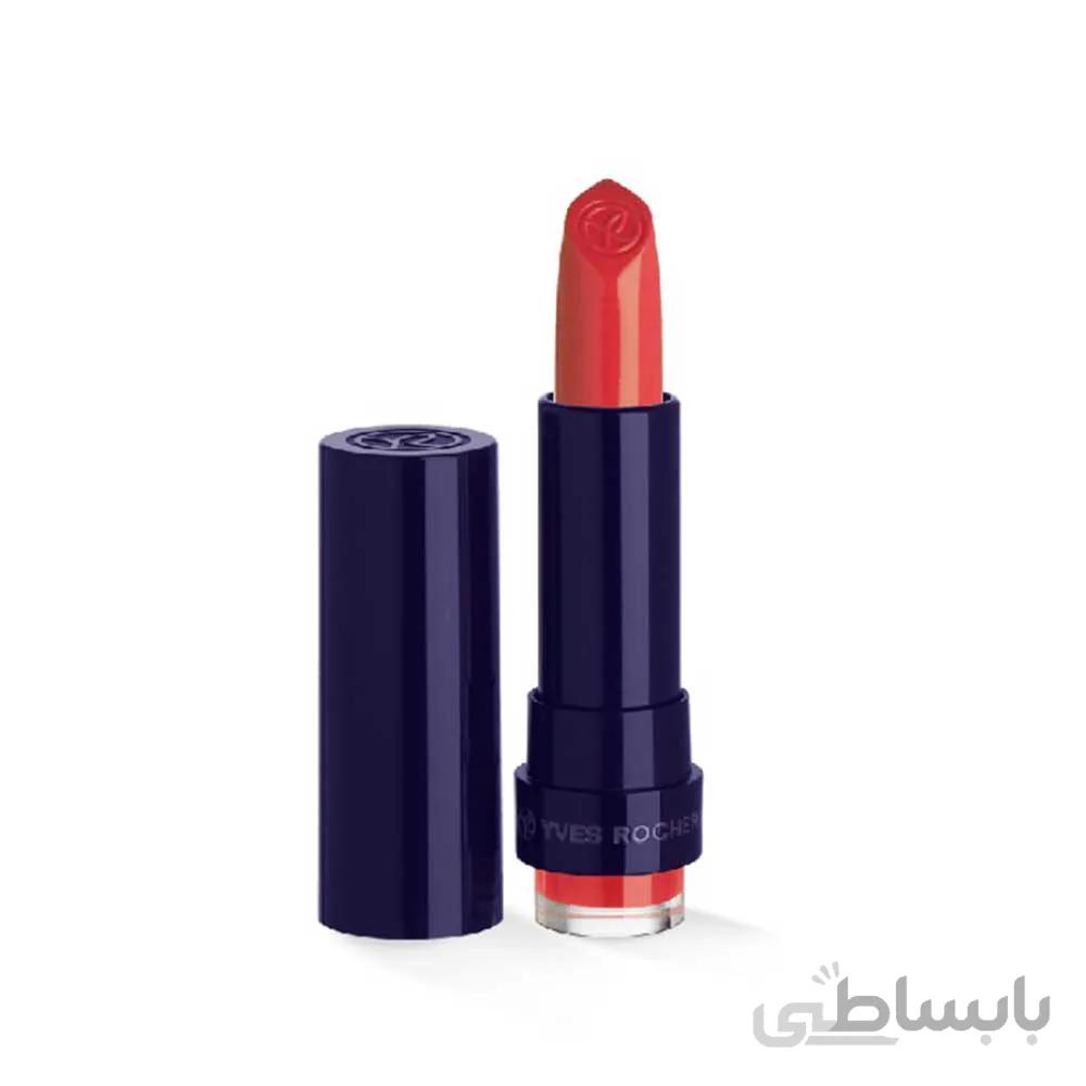 رژ لب ایوروشه شماره 16 ا yves rocher rouge vertige lipstick number 16 brillant shine