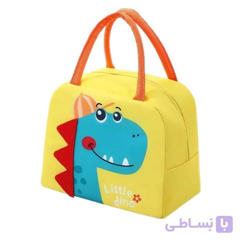 کیف غذا طرح دایناسور کلاه دار