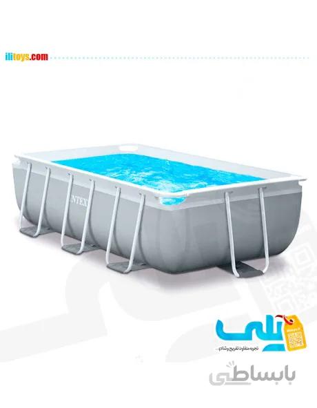 26784 ___ استخر پیش ساخته پریزم فریم _ 80 * 175 * 300