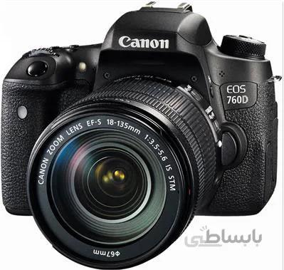 Digital Camera Canon EOS 760D 18-135mm IS STM ا دوربین دیجیتال کانن مدل EOS 760D با لنز 135-18 میلی متر IS STM