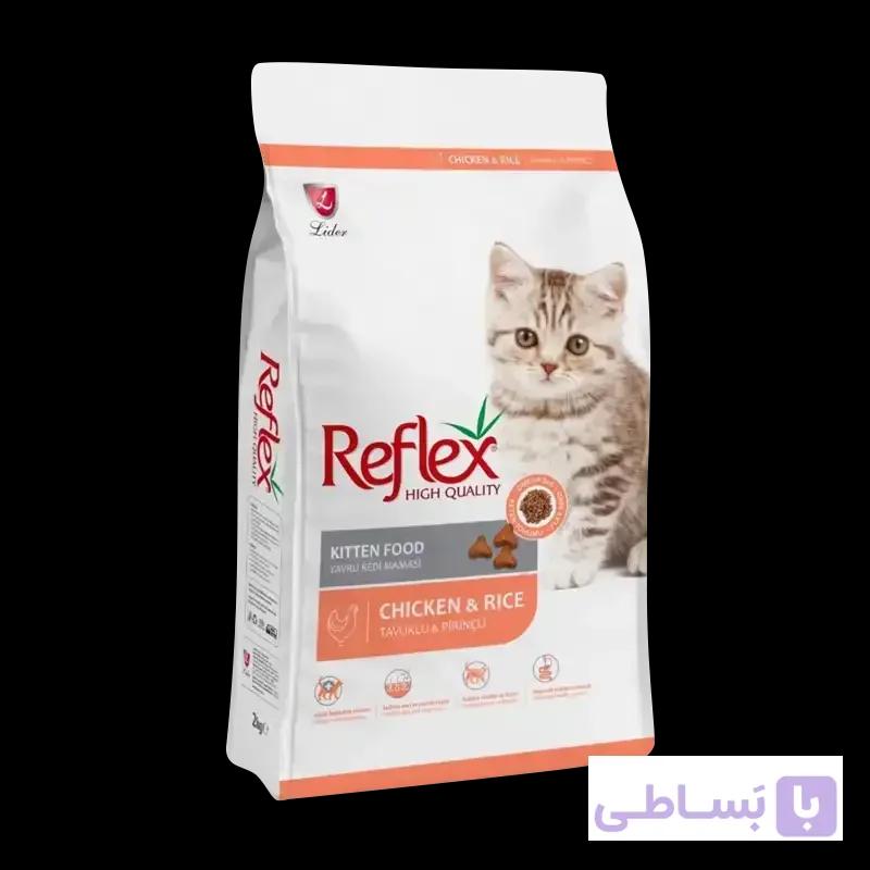 غذای خشک بچه گربه رفلکس
