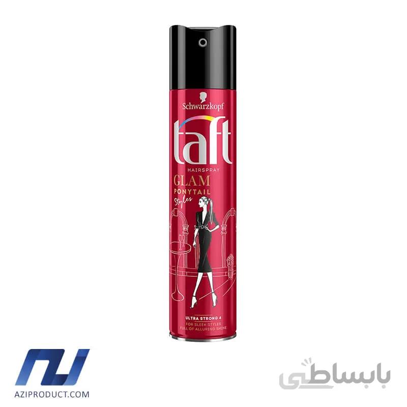 اسپری حالت دهنده مو تافت مدل Glam Ponytail حجم 250 میل