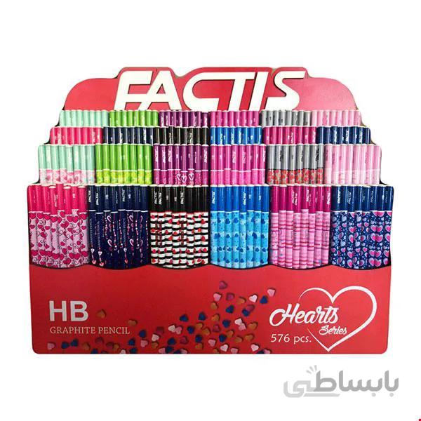 مداد مدل قلبی فکتیس (رگلام 576 عددی)