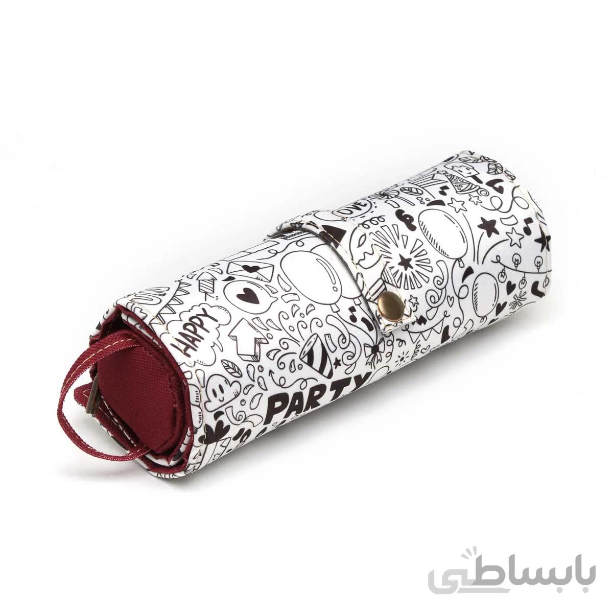 جامدادی رولی دکمه دار jr40