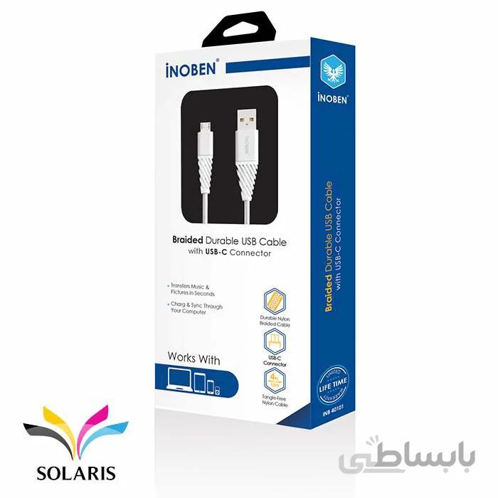 کابل آینوبن micro USB مدل Braided