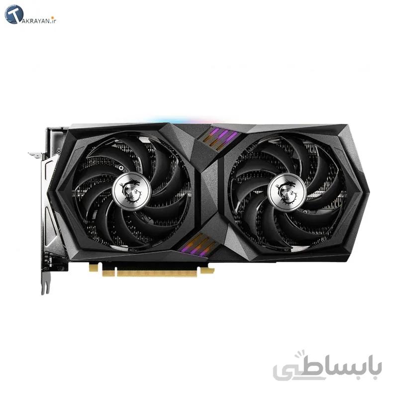 MSI GeForce RTX 3060 GAMING X 12G Graphics Card ا کارت گرافیک ام اس آی مدل GeForce RTX 3060 GAMING X 12G حافظه 12 گیگابایت
