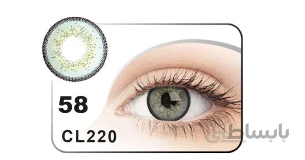 لنز رنگی شماره 58 مکسی بل کد CL220