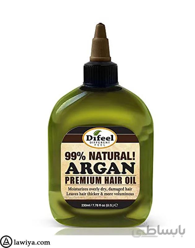 روغن آرگان Difeel Premium مرطوب کننده موهای خشک و صاف230 میل