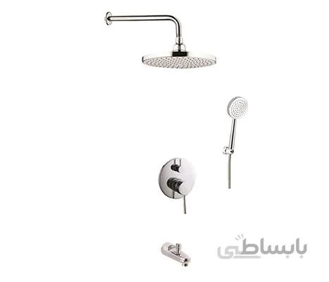 شیر دوش توکار مدل راند تیپ 4 ادل ( Adell)