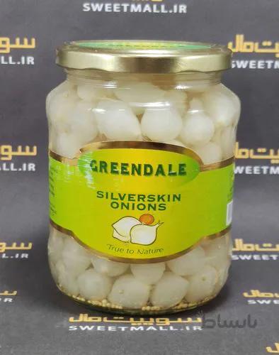 ترشی پیاز نقره ای گرین دل Greendale-700 گرم