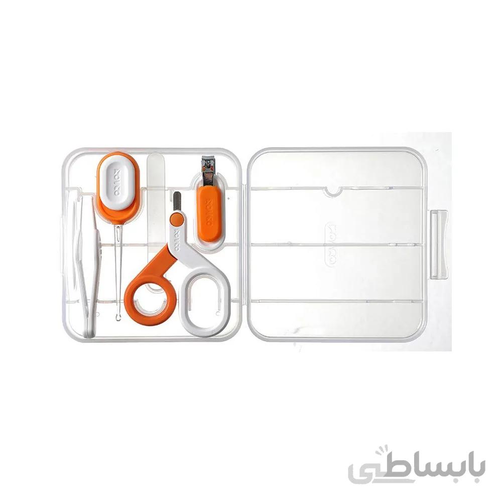 کیت بهداشتی 5 عددی نارنجی رووکو Rovco